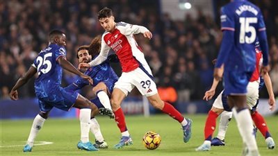 ديربي لندن التشكيل الرسمي لمباراة أرسنال وتشيلسي في الدوري الإنجليزي الممتاز