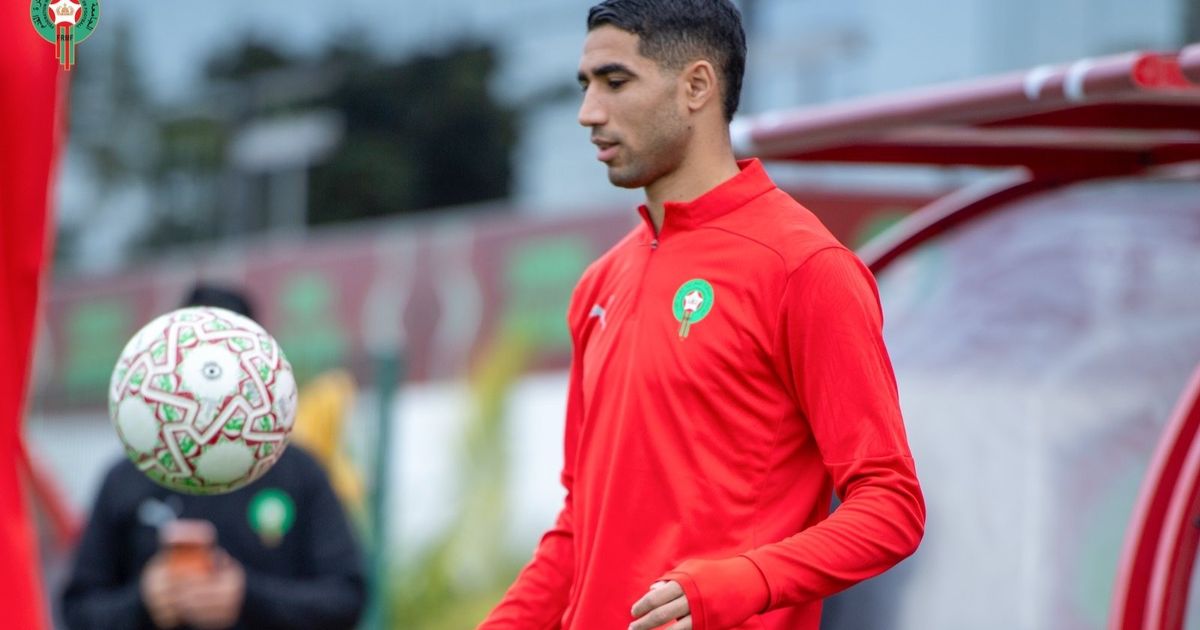 أخبار سارة للمغرب.. أشرف حكيمي يُطمئن الجمهور خلال التدريبات