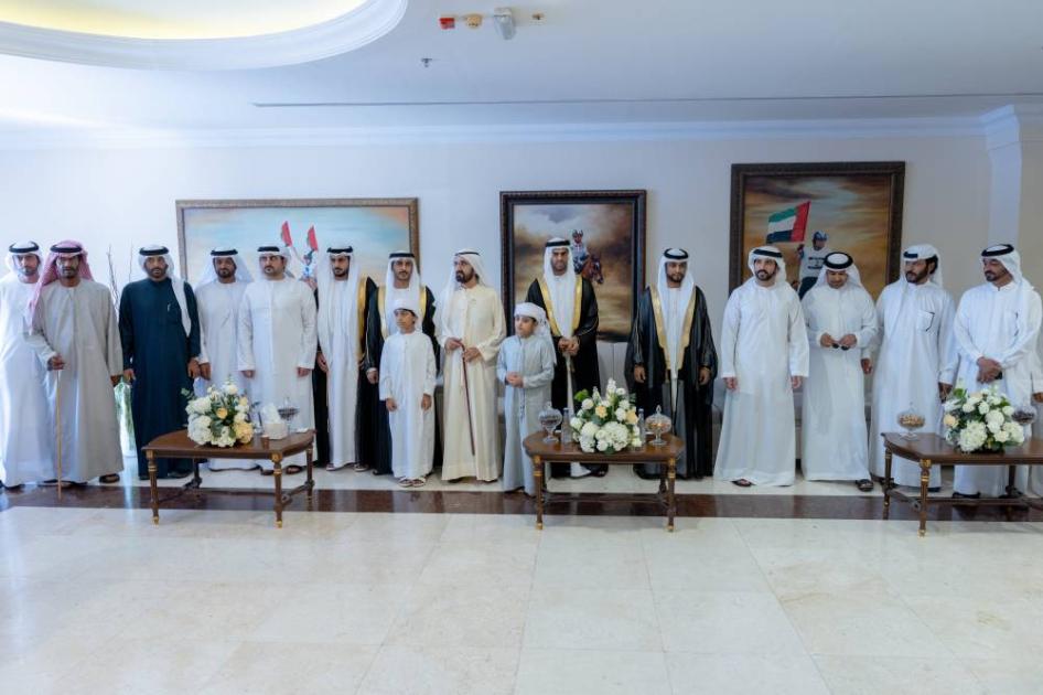 محمد بن راشد يحضر أفراح بن غدير والكتبي.. وأفراح الفلاسي