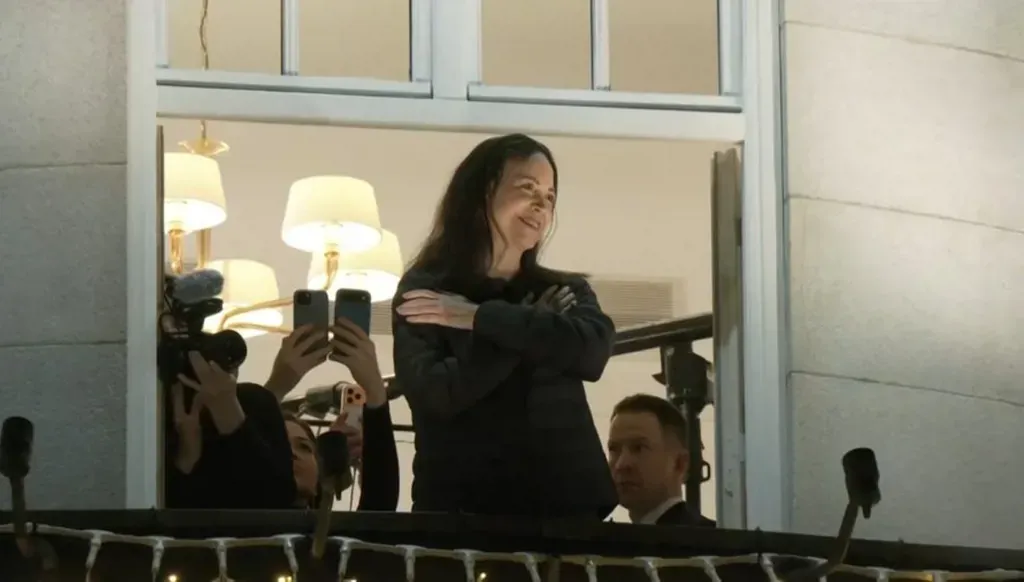 أول ظهور للمعارضة الفنزويلية ماتشادو منذ 11 شهراً (فيديو)