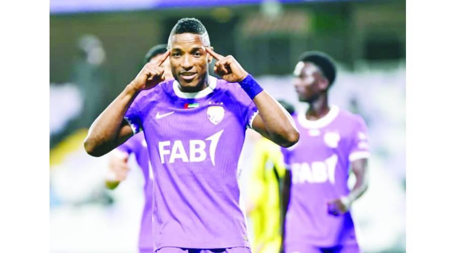 العين يبتعد في صدارة دوري أدنوك بثنائية «القياسي» لابا