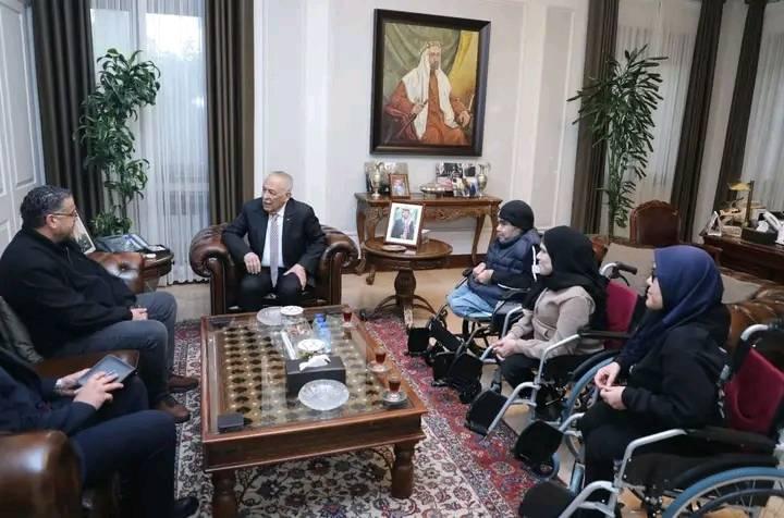 رعاية شاملة لـ3 أشقاء من أصحاب الهمم في الأردن