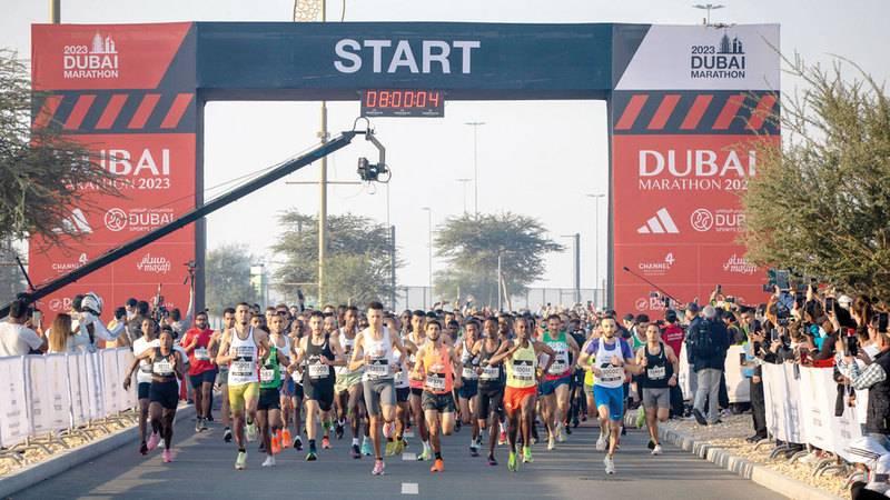 تحضيرات مكثفة لانطلاقة ماراثون دبي 2026
