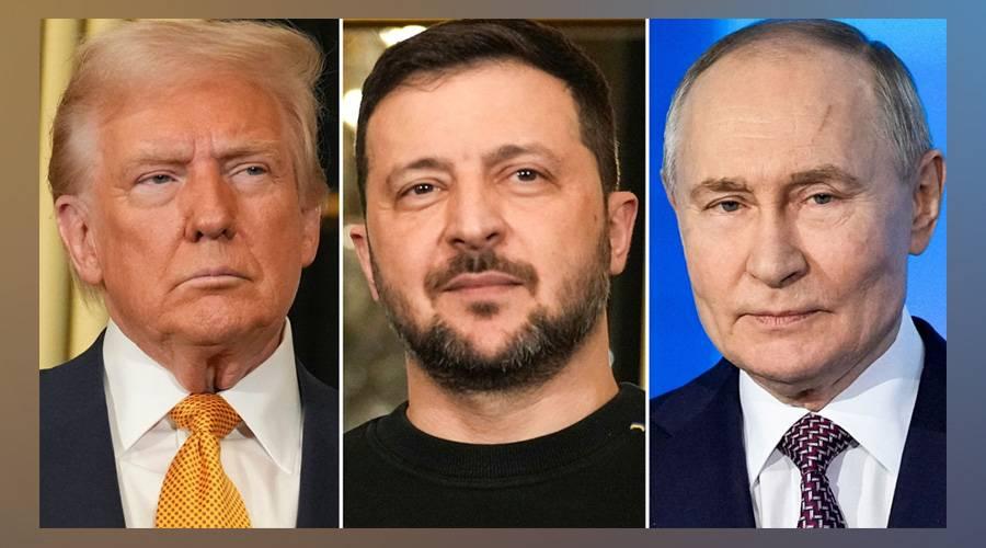 زيلينسكي يلتقي ترامب الأحد.. وموسكو تجري محادثات مع البيت الابيض