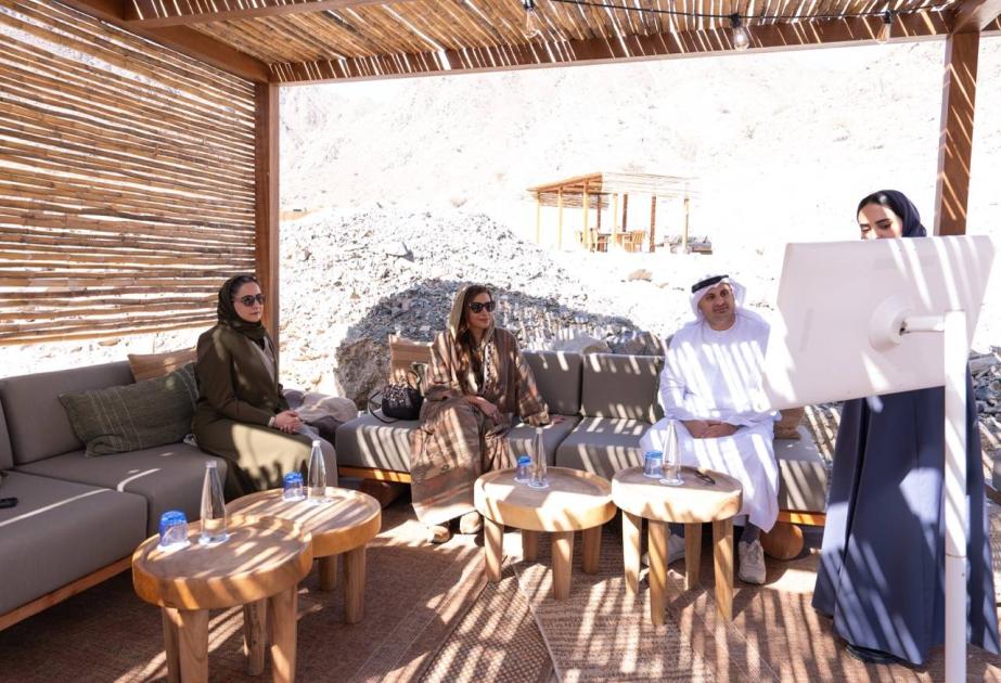 بدور القاسمي تتفقد مشروع «رحّال» السياحي في كلباء