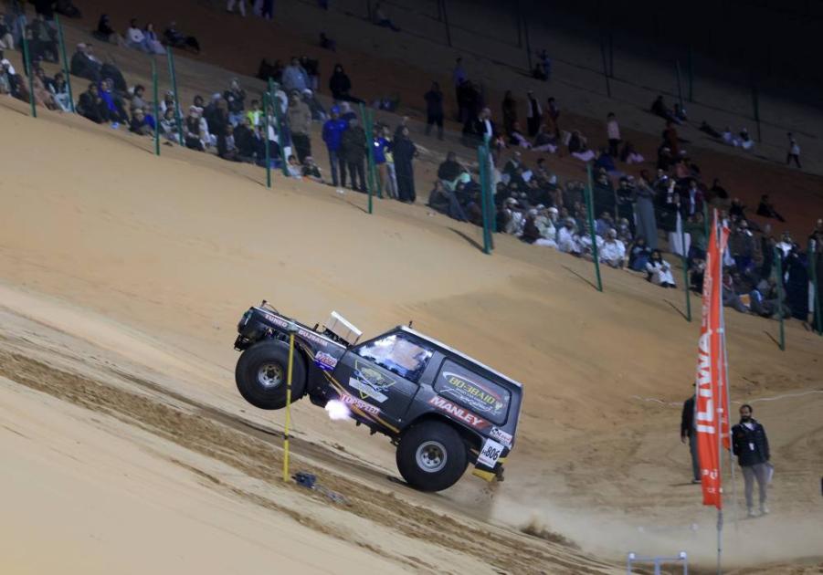 انطلاق منافسات صعود تل مرعب للسيارات احتفالاً برأس السنة