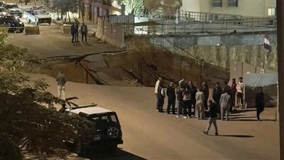 الأرض انشقت في النرجس.. هبوط ضخم يهز التجمع الخامس