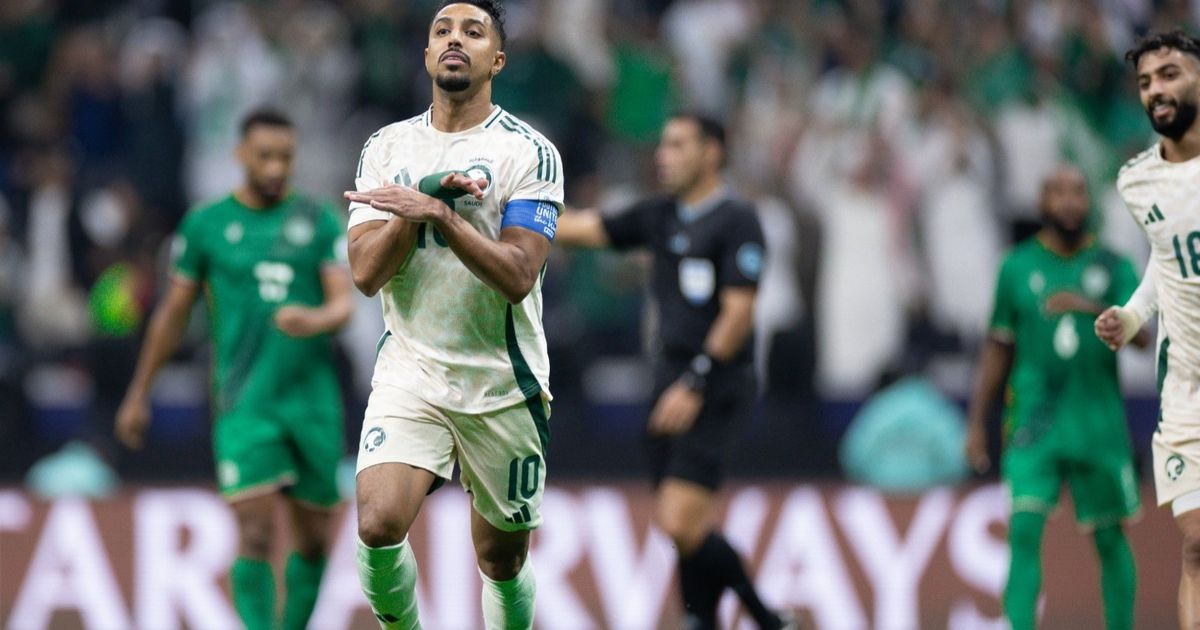رقم مميز لسالم الدوسري مع السعودية في كأس العرب