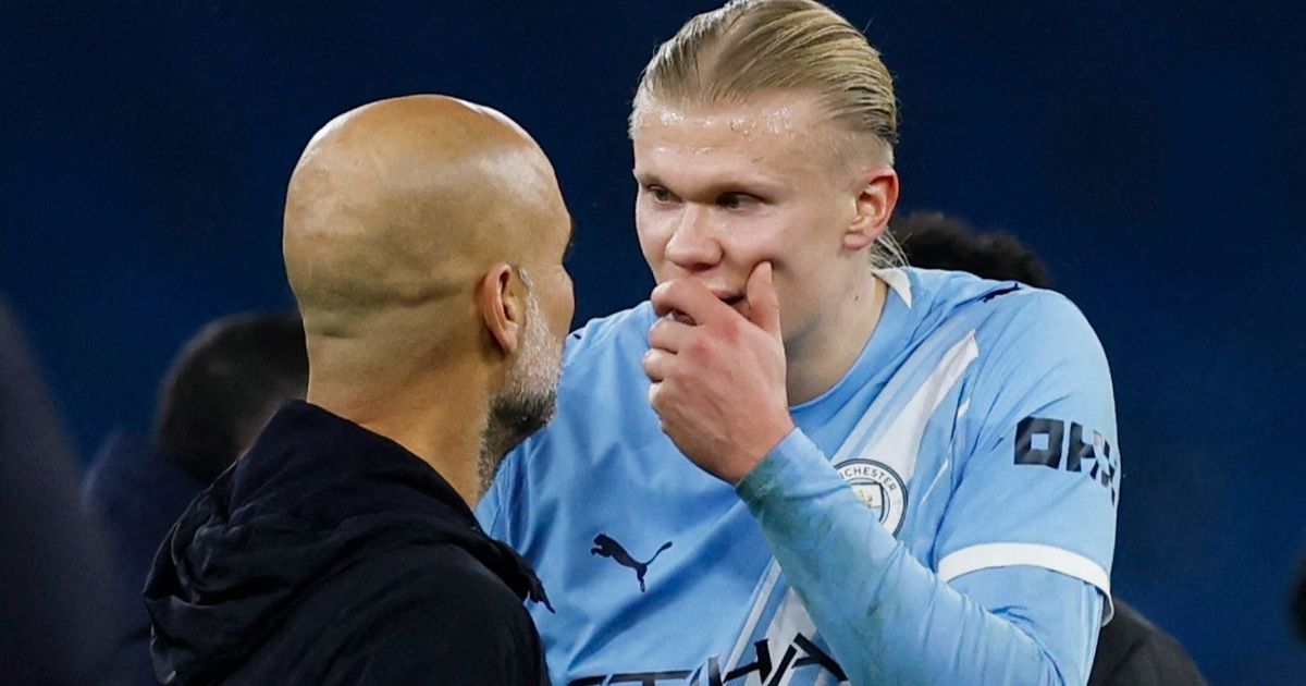 إيرلينغ هالاند يرد على تحذير بيب غوارديولا بصورة طريفة