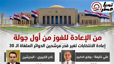 من الإعادة للفوز من أول جولة.. انتخابات الدوائر الملغاة تُغير مصير المرشحين