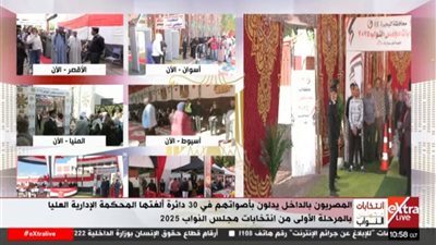 تأخير بإحدى لجان أسوان بسبب عطل سيارة رئيس اللجنة