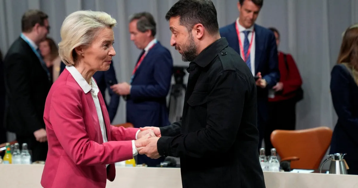 قمة بروكسل.. فون دير لاين: لن نغادر دون اتفاق تمويل أوكرانيا