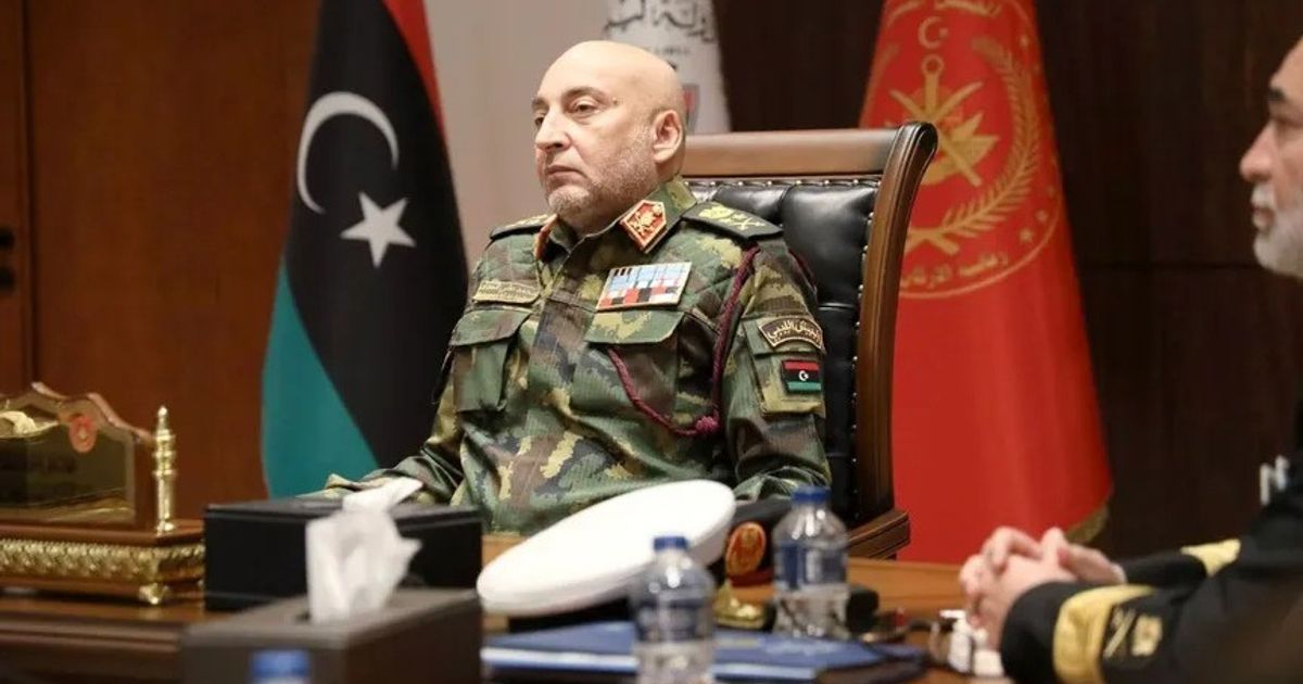 وفاة رئيس أركان الجيش الليبي بعد سقوط طائرة عائدة من تركيا