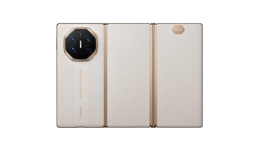 HUAWEI Mate XT باللون الأبيض يحكم عصر الهواتف ثلاثية الطي