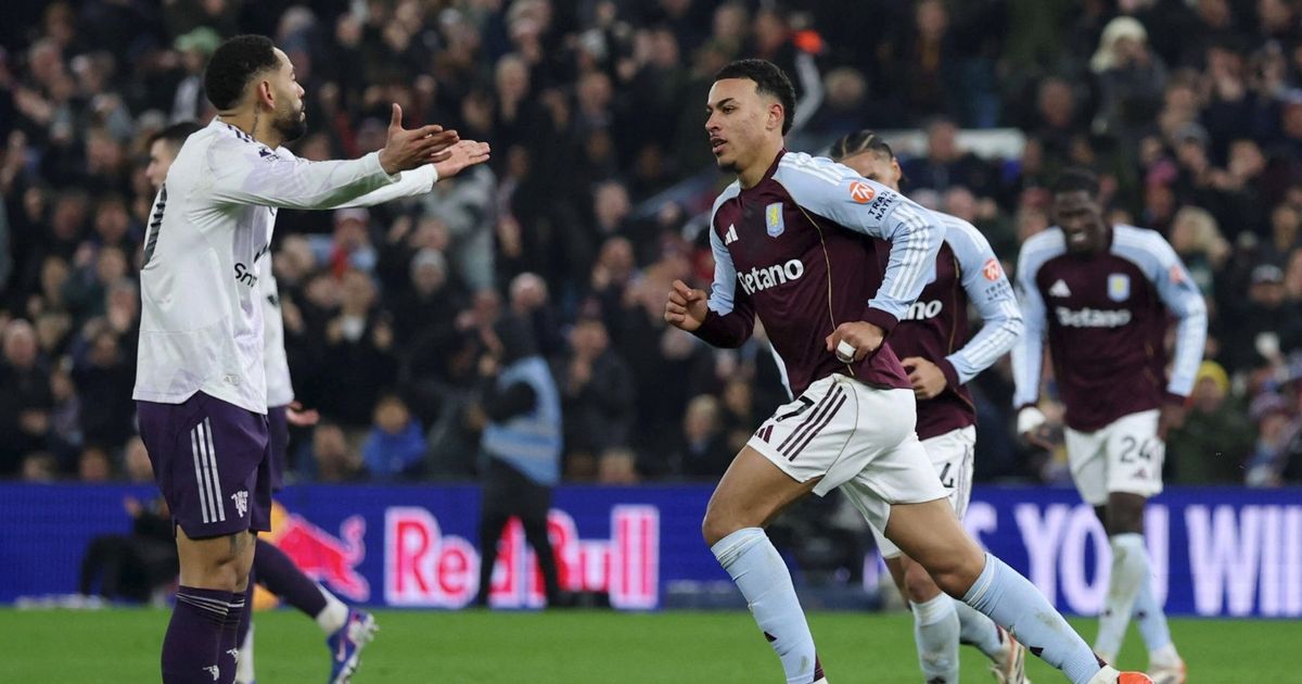 أستون فيلا يعيد يونايتد إلى واقعه المرير بالدوري الإنجليزي