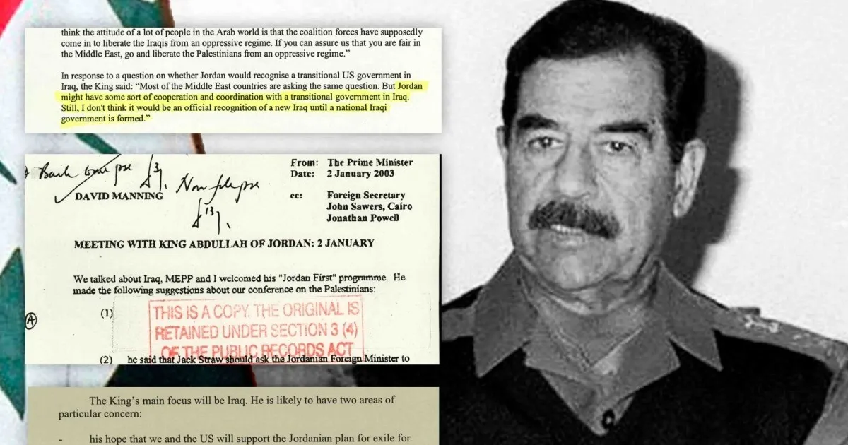 قراءة في رسائل عمّان إلى لندن قبل غزو العراق