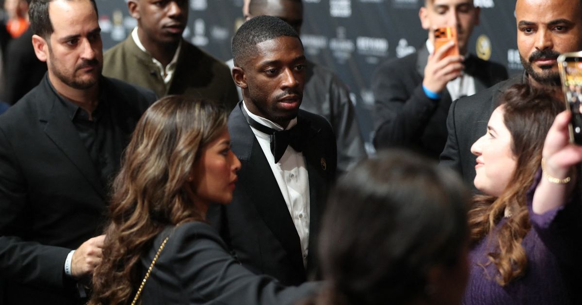 عثمان ديمبيلي أفضل لاعب بحفل “غلوب سوكر” وهيمنة لسان جيرمان