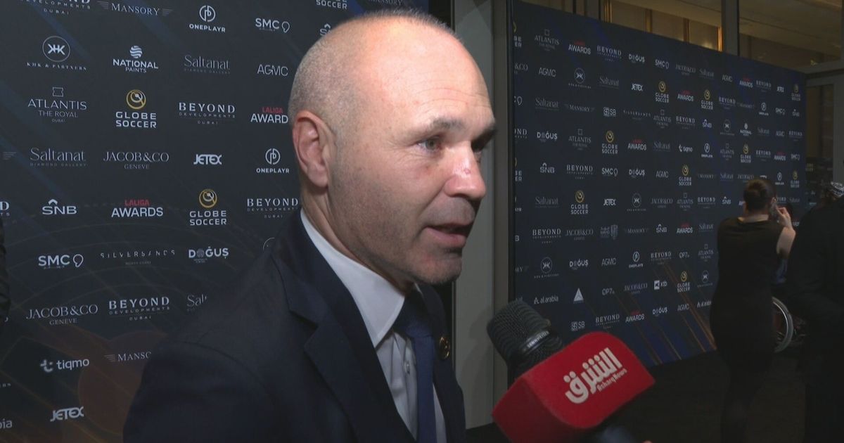 إنييستا لـ”الشرق”: لامين يامال أفضل لاعب في العالم حالياً