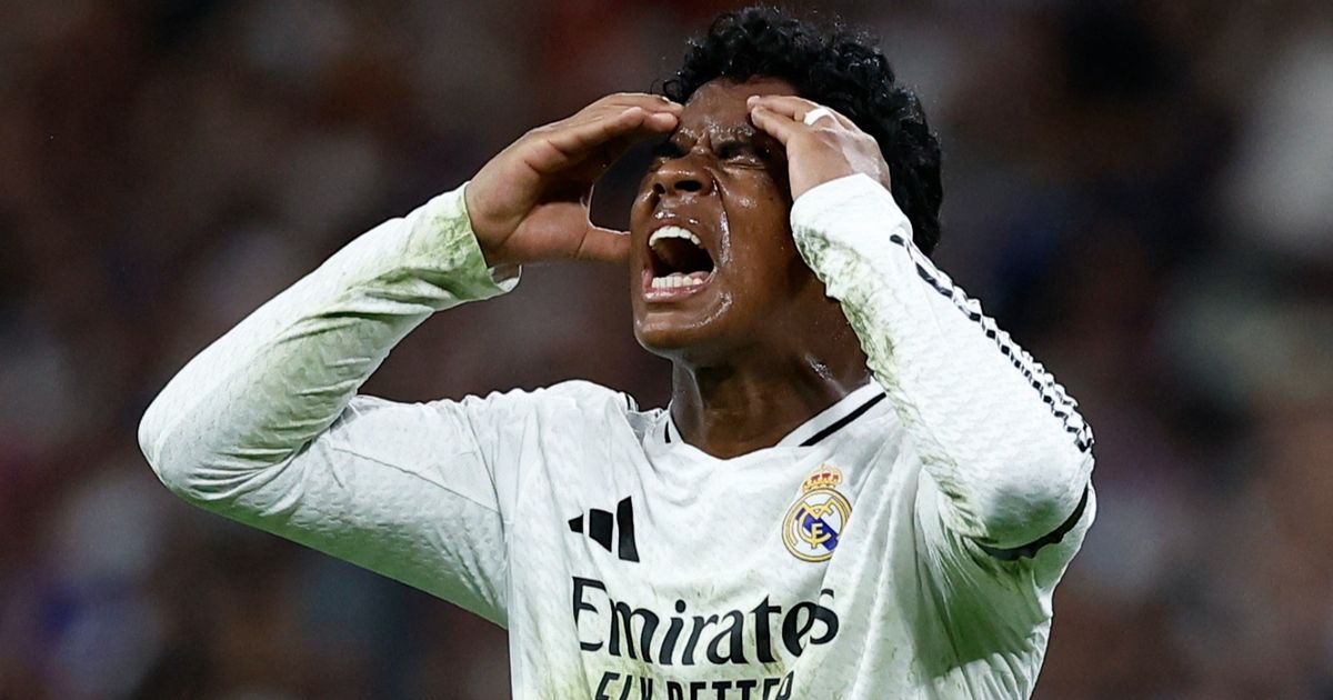 سر طرد إندريك “البديل” خلال مباراة ريال مدريد وسيلتا فيغو