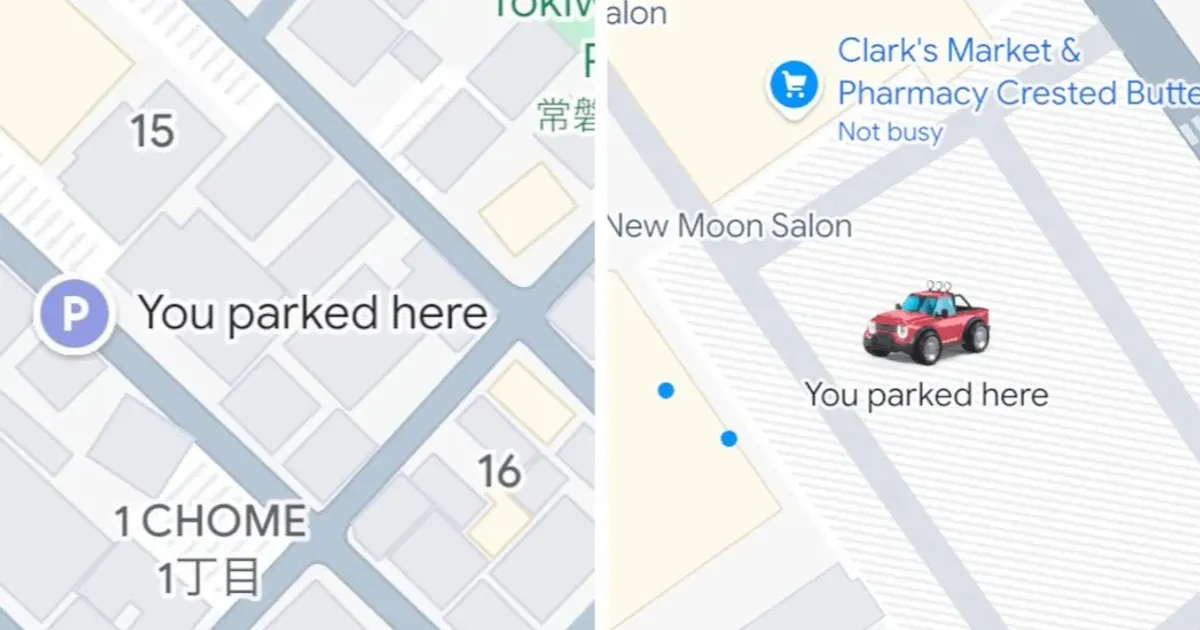 خرائط جوجل تقدم ميزة حفظ مكان انتظار سيارتك على آيفون