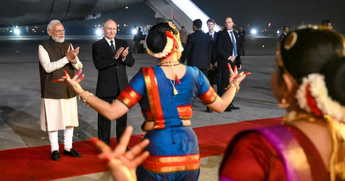 الطاقة والدفاع في صدارة محادثات بوتين خلال زيارته إلى الهند
