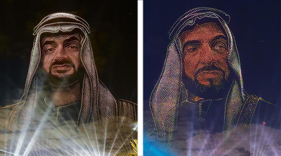 ألعاب نارية تضيء سماء أبوظبي وتبهج آلاف الأسر