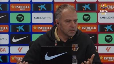 هانز فليك يشيد ببدلاء برشلونة بعد قلب الموازين أمام إسبانيول ويشكر خوان جارسيا
