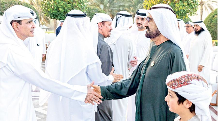 محمد بن راشد: التفاؤل والأمل يحققان الخير للوطن