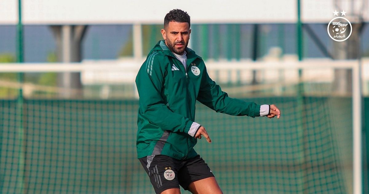 تشكيلة الجزائر الأساسية ضد الكونغو الديمقراطية