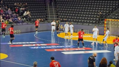 يد مصر تتعادل مع البرتغال 31-31 في افتتاحية الدورة الدولية الودية بإسبانيا