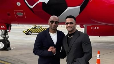 شيكابالا ومحمد رمضان يغادران القاهرة لدعم منتخب مصر في المغرب