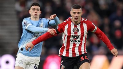 ملخص أهداف ونتيجة مباراة مانشستر سيتي وسندرلاند في الدوري الإنجليزي الممتاز
