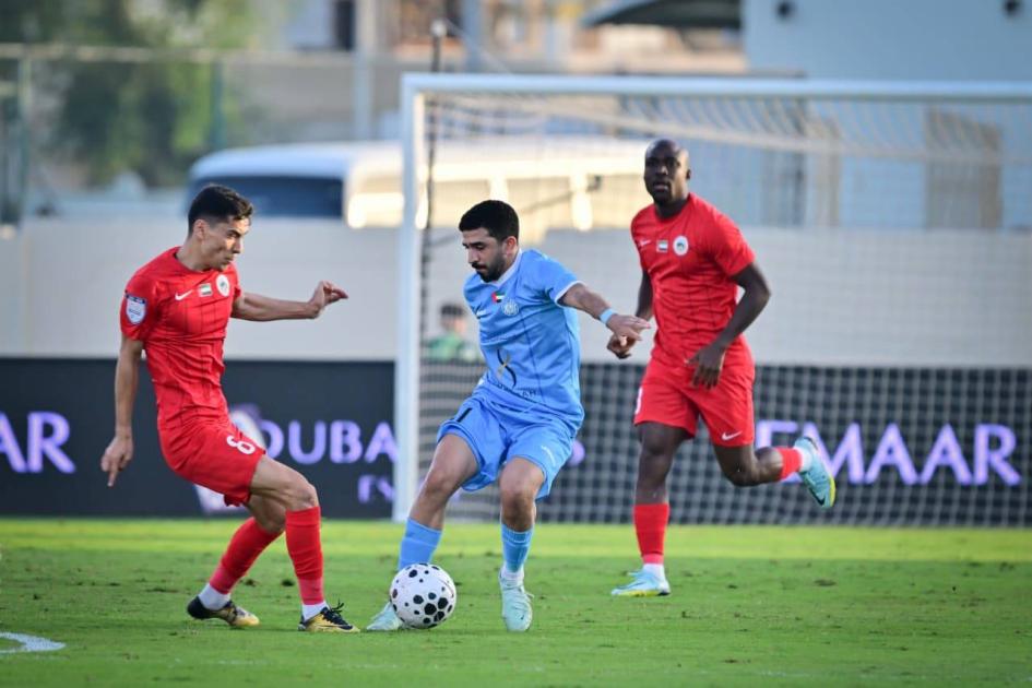 دبا يحقق الفوز الأول ويتخلى عن قاع دوري أدنوك