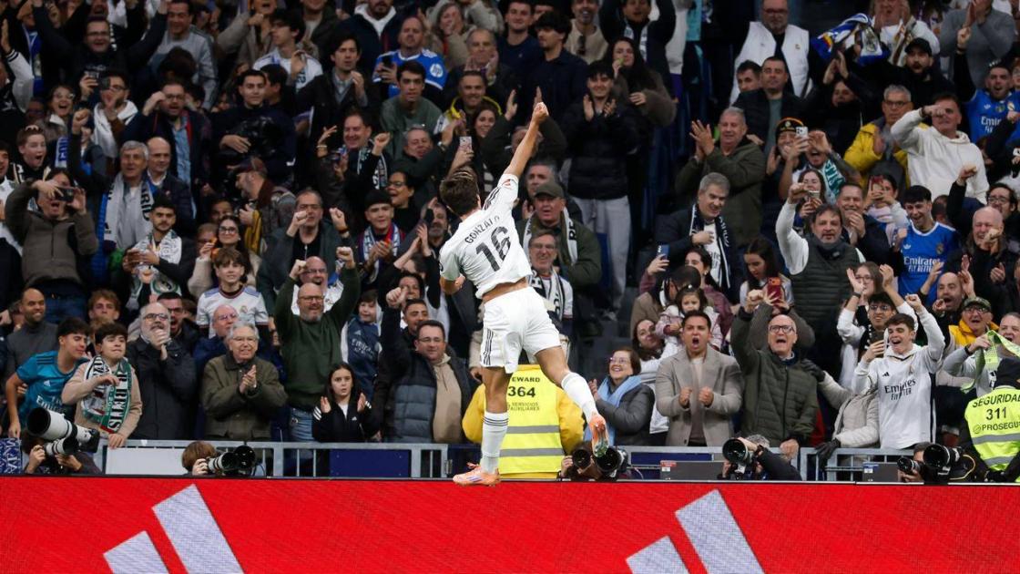 حفلة للّاعبين الإسبان.. «هاتريك» الشاب غارسيا يقود ريال مدريد لفوز كبير على بيتيس