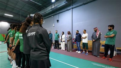 المنتخب المصري يختتم المعسكر المشترك للريشة الطائرة بالسعودية