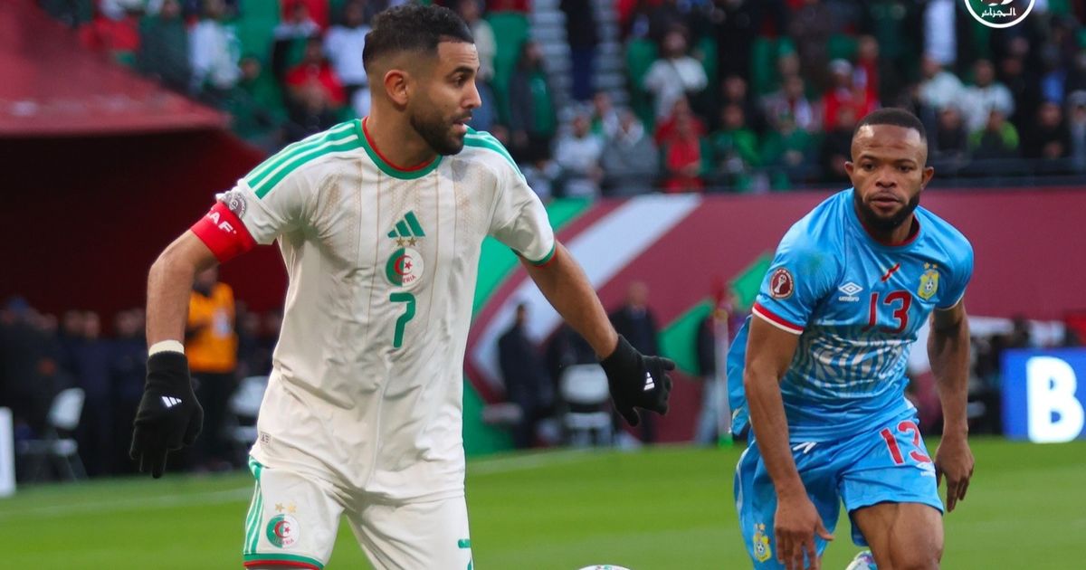 رياض محرز: مباراة نيجيريا ستكون مفتوحة ونحن جاهزون