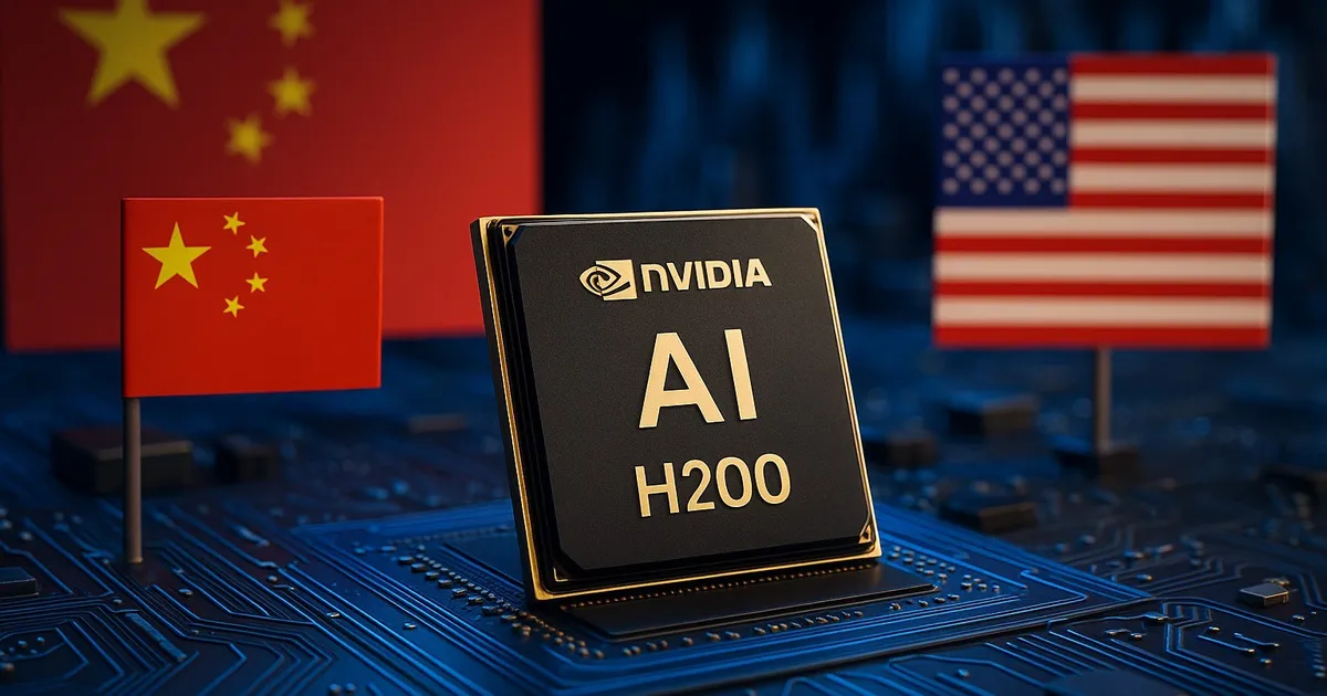 الصين استيراد رقائق H200 شروط صارمة من “إنفيديا” للتصدير