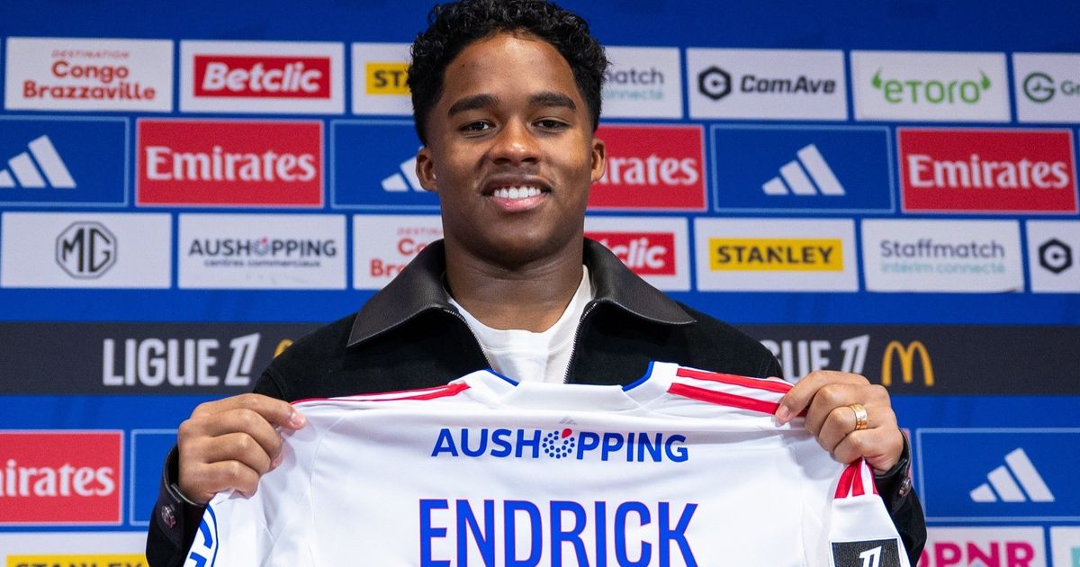 ليون يقدم رسمياً البرازيلي إندريك الطامح للفوز بالألقاب