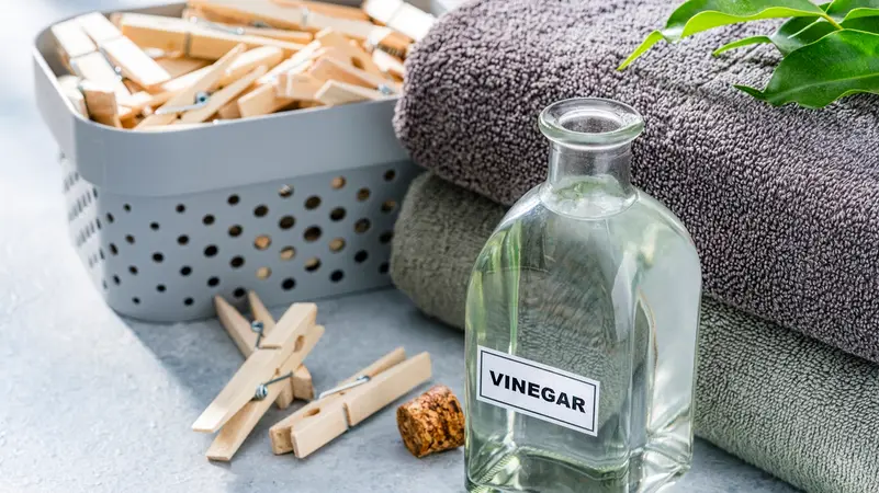 كيف يستخدم الخل في غسيل الملابس وتنظيف الغسالة؟