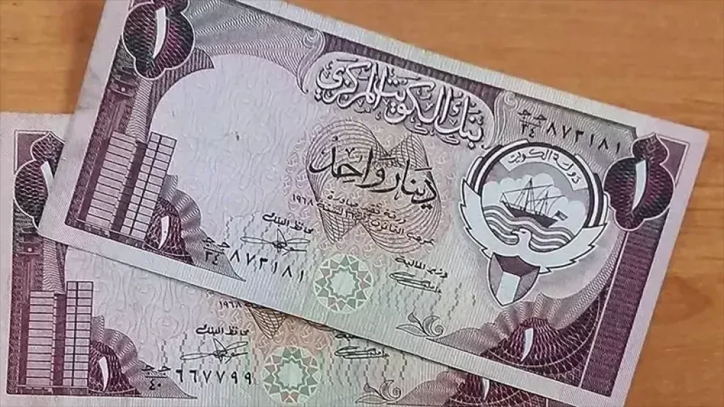 استقرار سعر الدينار الكويتي مقابل الجنيه المصري في البنوك اليوم الأحد