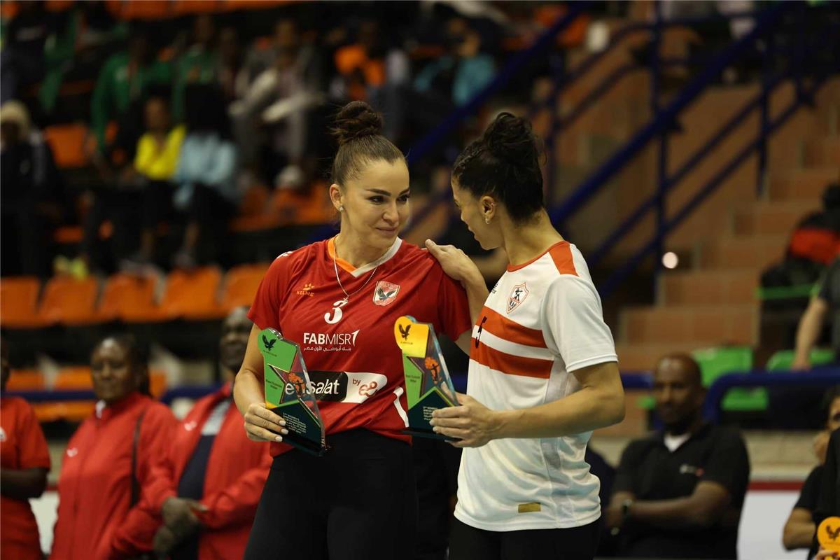 الأهلي يتصدر المجموعة الأولى ببطولة أفريقيا لسيدات الكرة الطائرة