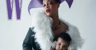 ابنة ريهانا تتصدر غلاف مجلة بحفاض ديور المصمم خصيصًا لها