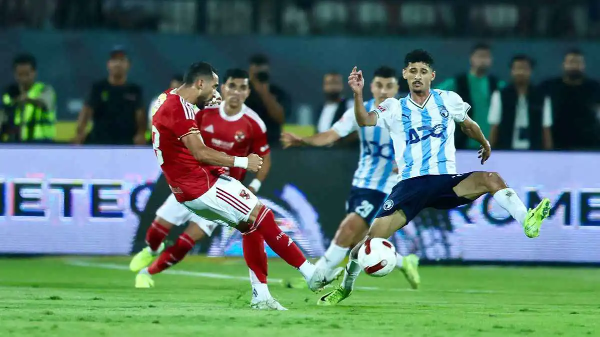 نتيجة مباراة الأهلي وبيراميدز.. وترتيب الجدول الدوري الآن