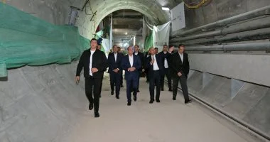 السيسي يتفقد “محطة الأهرامات” ضمن المرحلة الأولى لمترو الأنفاق