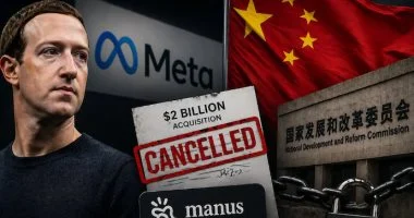 الصين تلغي صفقة استحواذ ميتا على مانوس بملياري دولار وتقوض الاندماج التقني
