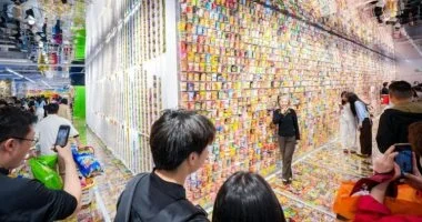 بالصور.. أكبر متجر وجبات خفيفة عالميًا يضم 35 ألف منتج من 70 دولة