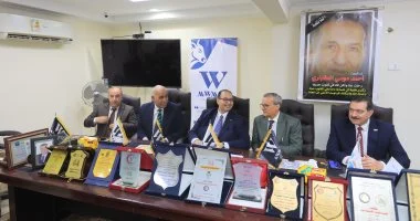 رئيس جامعة كفر الشيخ يشهد اليوم العلمي لبحوث الصحة الحيوانية