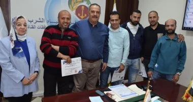 رئيس مياه القناة يتابع مشروعات التطوير وتحسين الخدمات بمحافظات القناة