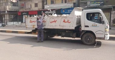 رفع 2031 طن قمامة وتحرير 132 محضراً تموينياً بكفر الشيخ