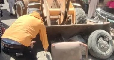 رفع إشغالات الشوارع وإعادة الانضباط المروري في مدينة دمياط